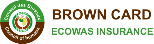 Logo ECOWAS BROWN CARD